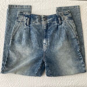 Eunina Tobi Super High Rise Mom Jean Crop